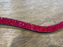 Load image into Gallery viewer, Otto Schumacher Curved Crystal Browband Bubble Gum/ Pink Full
