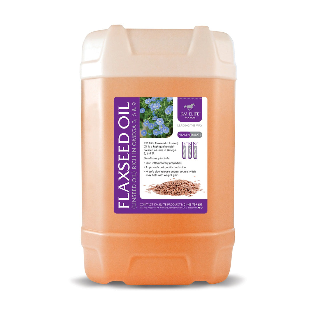 KM Elite Flaxseed (Linseed) Oil 20L