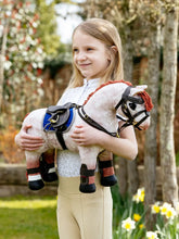 Load image into Gallery viewer, LeMieux Toy Pony Jump Saddle &amp; Stud Girth Brown
