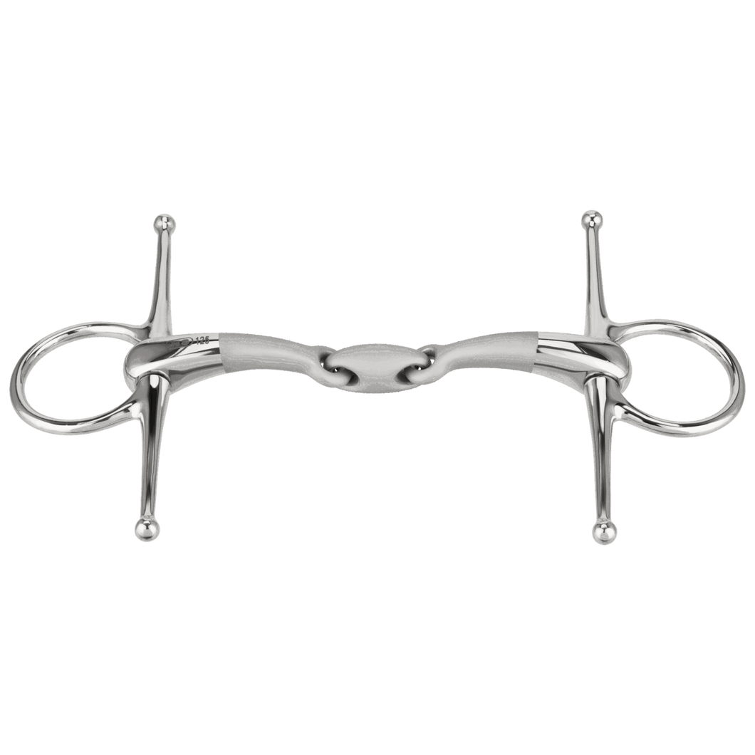 Sprenger Satinox Double Jointed Full Cheek Snaffle 14mm Ø 35mm