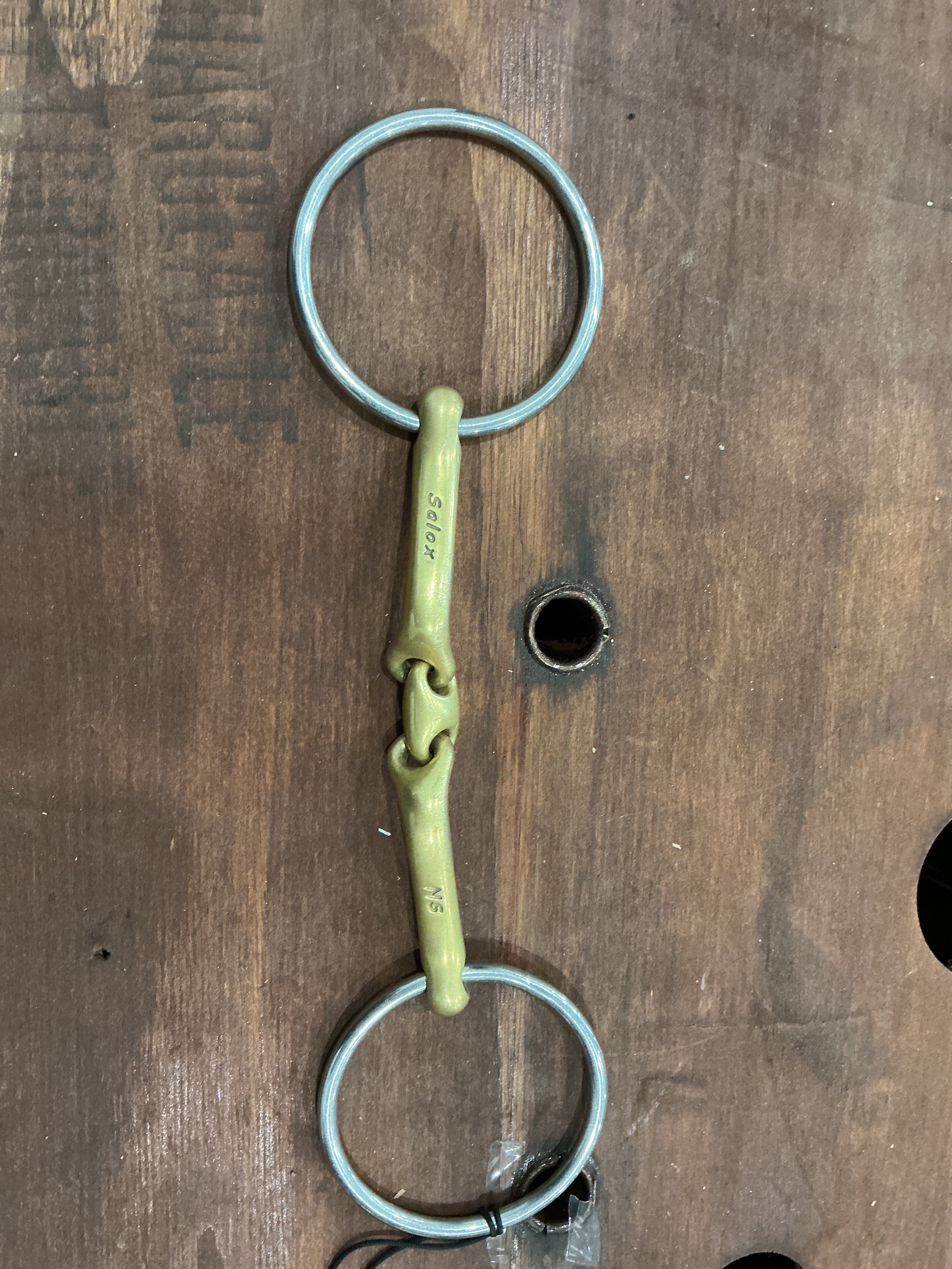 Neue Schule Verbindend Salox Gold loose ring snaffle bit – Horse ...