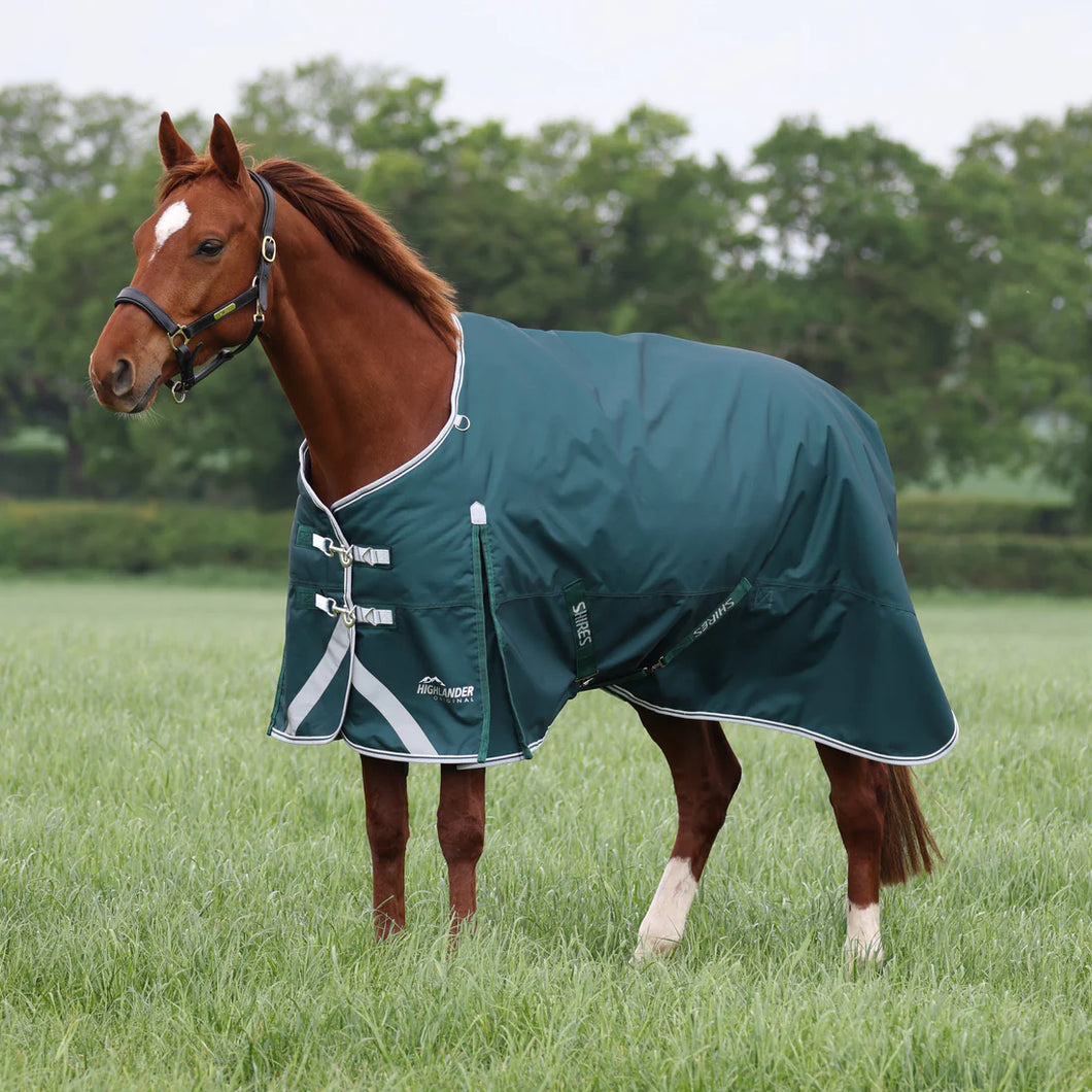 Shires Highlander Original 300 Turnout Rug Green