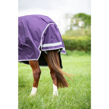 Load image into Gallery viewer, Shires Highlander Original 100 Turnout Rug &amp; Neck Set Plum
