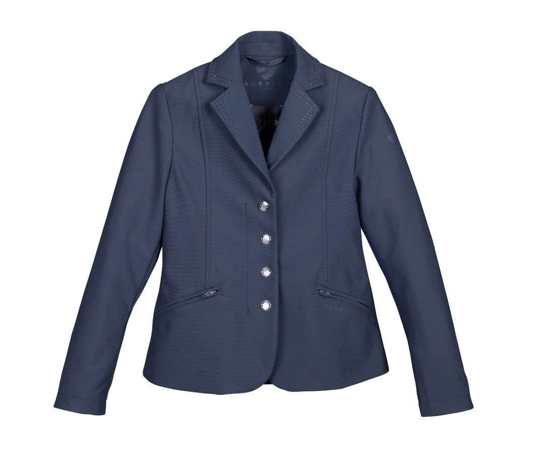 Shires Aubrion Wellington Show Jacket Young Rider Navy