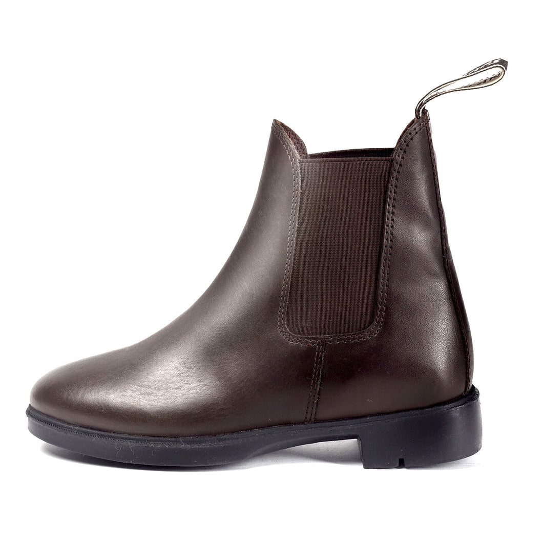 Brogini Pavia Piccino Pull-On Leather Boots Brown