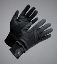 Load image into Gallery viewer, Premier Equine Dajour Waterproof Riding Gloves Black
