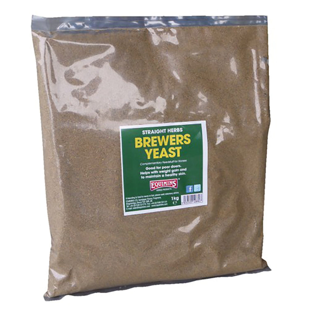 Equimins Straight Herbs Brewers Yeast 1kg Bag