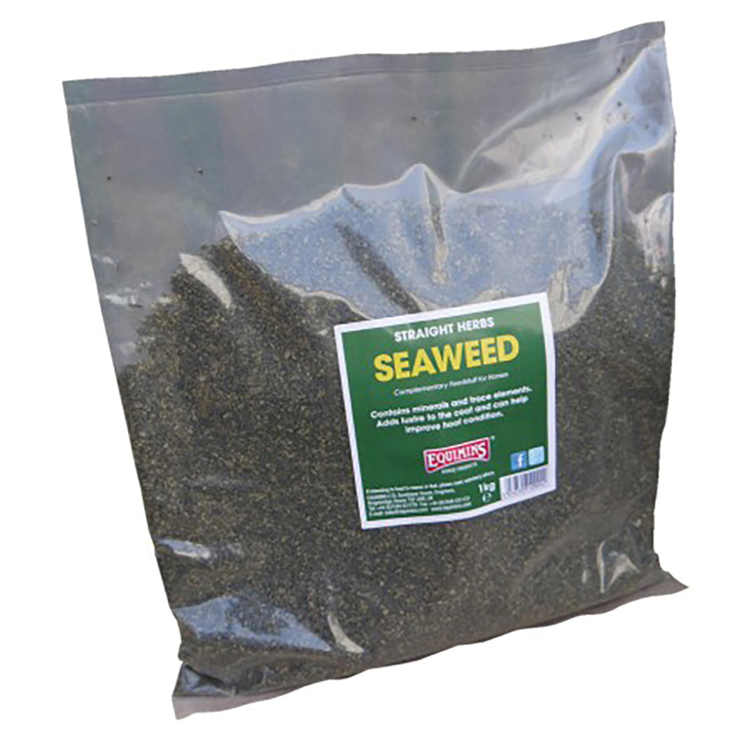 Equimins Straight Herbs Seaweed 1kg Bag