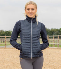 Load image into Gallery viewer, Premier Equine Elena Ladies Hybrid Technical Riding Jacket Navy
