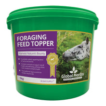 Load image into Gallery viewer, Global Herbs Foraging Feed Topper 1kg
