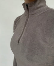 Load image into Gallery viewer, Epico Equestrian Fleece Quarter Zip Taupe
