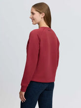 Load image into Gallery viewer, LeMieux Vida Varsity Crew Neck Sweat Russet
