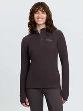 Load image into Gallery viewer, LeMieux Frances Quarter Zip Fleece Cocoa
