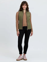 Load image into Gallery viewer, LeMieux Frankie Fleece Gilet Willow Green
