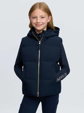 Load image into Gallery viewer, LeMieux Young Rider Joey Hooded Gilet Navy
