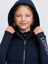 Load image into Gallery viewer, LeMieux Young Rider Joey Hooded Gilet Navy
