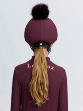 Load image into Gallery viewer, LeMieux Ribbed Hat Silk Bramble
