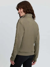 Load image into Gallery viewer, Scarlet Quarter Zip Sweat Willow Green
