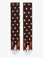 Load image into Gallery viewer, LeMieux Fluffy Character Socks Titan

