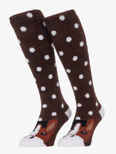 Load image into Gallery viewer, LeMieux Fluffy Character Socks Titan
