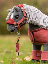 Load image into Gallery viewer, LeMieux Toy Pony Vogue Headcollar &amp; Leadrope spiced earth

