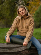 Load image into Gallery viewer, LeMieux Avery Teddy Quarter Zip Fleece
