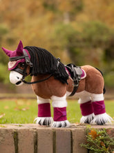 Load image into Gallery viewer, LeMieux Toy Pony Saddle Pad BlackBerry
