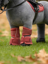 Load image into Gallery viewer, LeMieux Toy Pony Mesh Brushing Boots Russet

