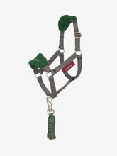 Load image into Gallery viewer, LeMieux Hobby Horse Vogue Headcollar &amp; Leadrope Hunter Green
