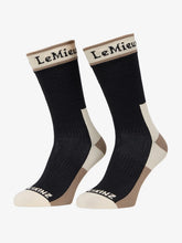 Load image into Gallery viewer, LeMieux x Sealskinz Waterproof Socks - Black
