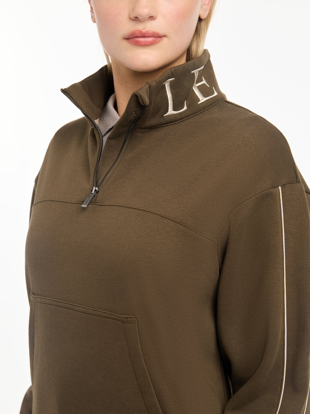 LeMieux Kali Quarter Zip Sweat Alpine