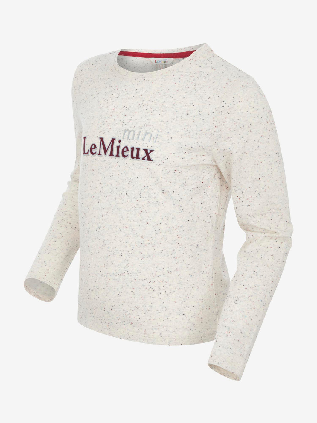 LeMieux Mini Jessie Long Sleeve Top Ecru/Nep