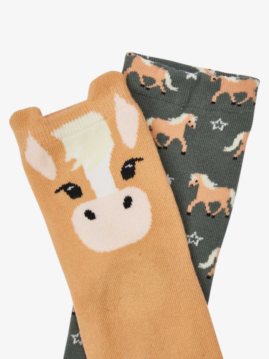 LeMieux Mini Character Socks 2 Pack Haflinger