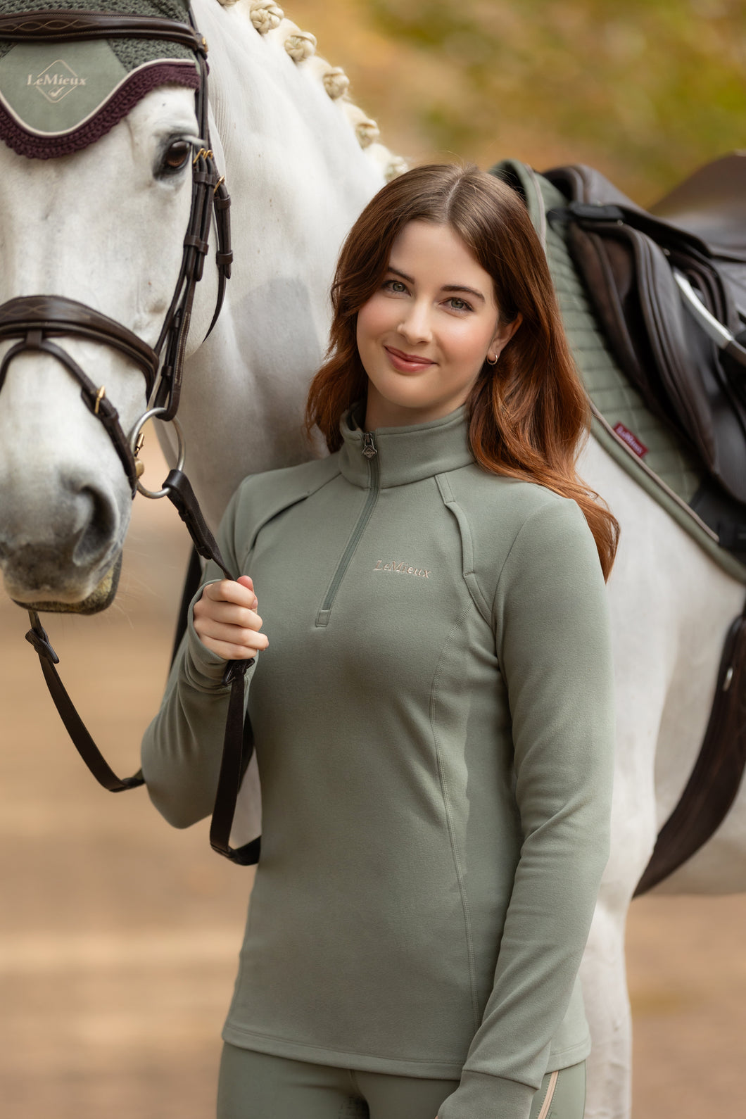 LeMieux Frances Quarter Zip Fleece
