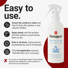 Load image into Gallery viewer, Renapur Suede &amp; Fabric Protector Spray 100ml
