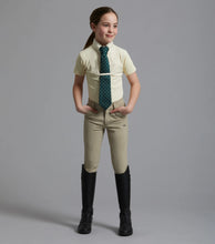 Load image into Gallery viewer, Premier Equine Luciana Girls Short Sleeve Tie Shirt
