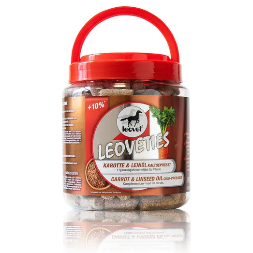 Leoveties Horse Treats Carrot & Linseed Oil 1100g