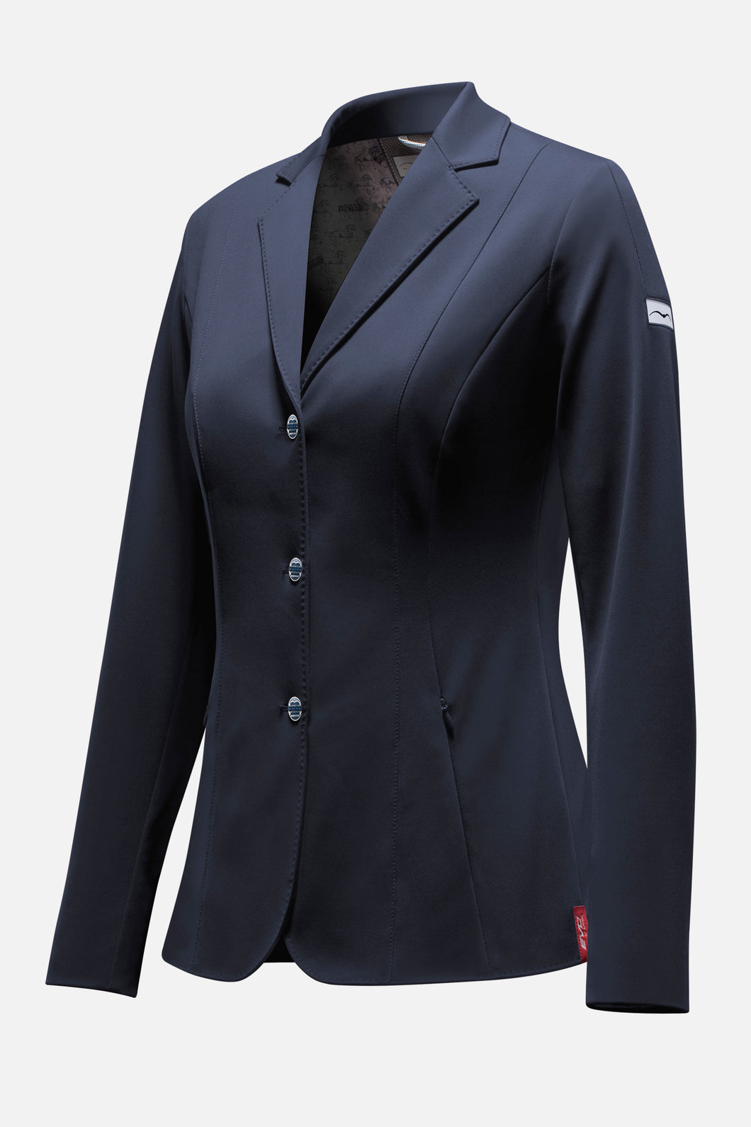 Animo Lud Woman's Competition Riding Jacket Blu Navy