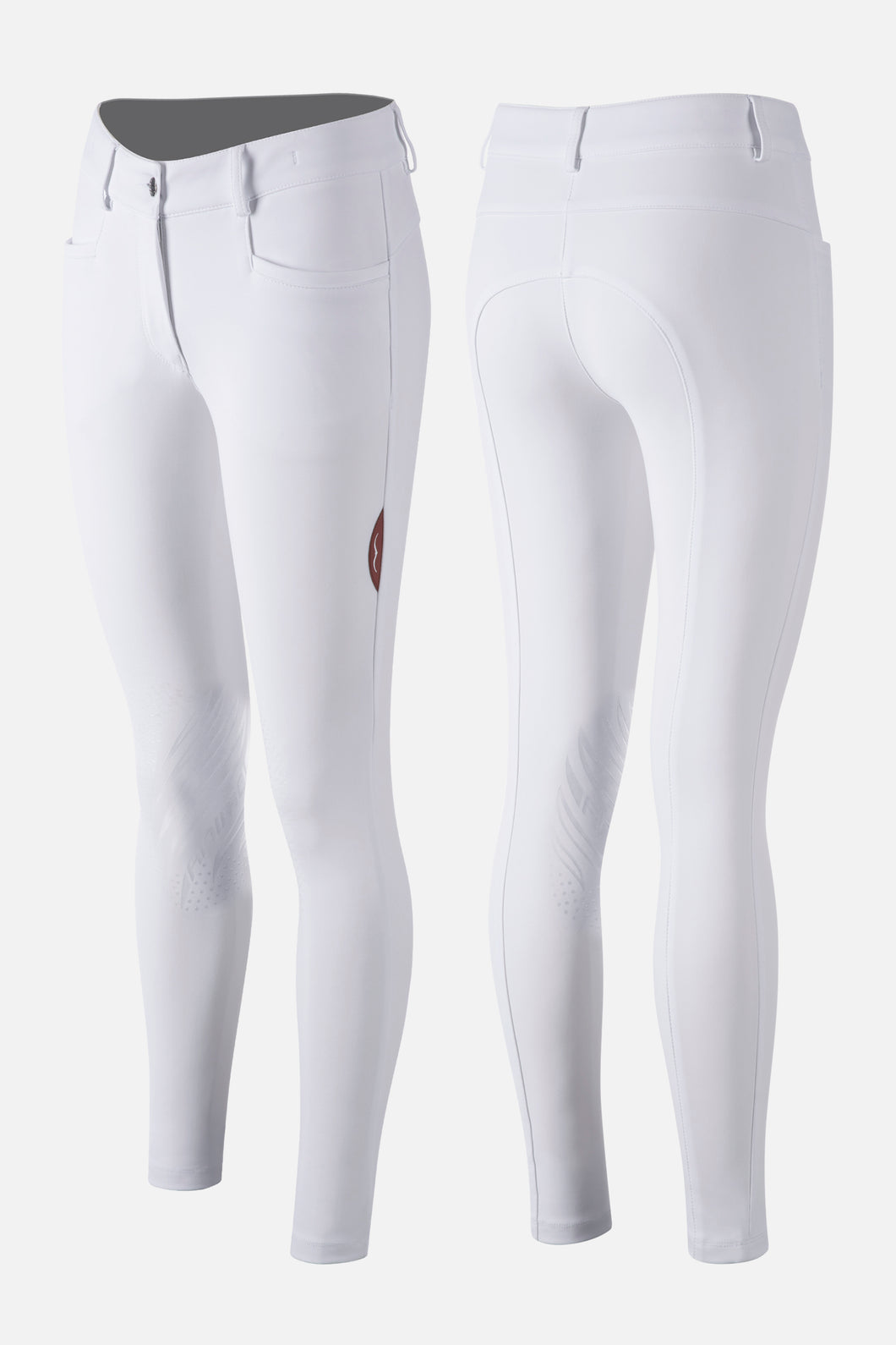 Animo Nakita Woman's Riding Breeches White