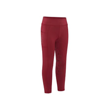 Load image into Gallery viewer, Cameo Core Collection Junior Riding Tights Crimson
