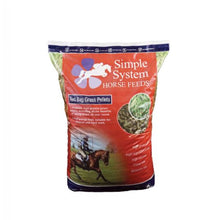 Load image into Gallery viewer, Simple System Red Bag Grass Pellets 20kg
