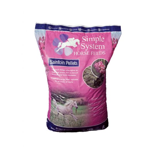 Simple System Sainfoin Pellets 20kg