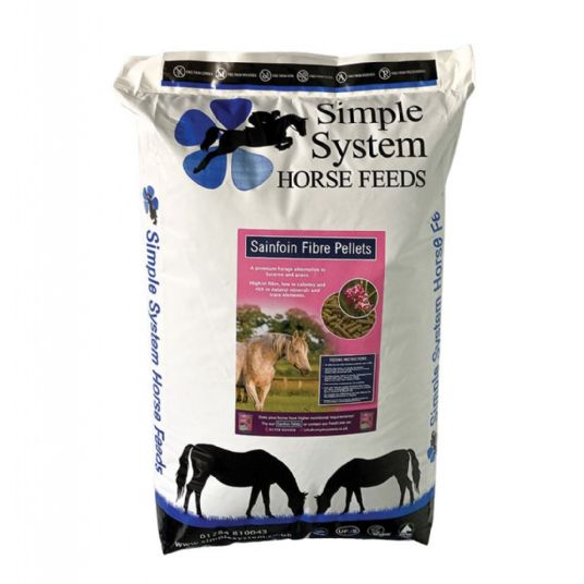 Simple System Sainfoin Fibre Pellets 20kg