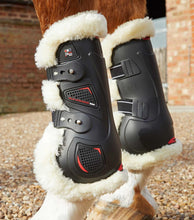 Load image into Gallery viewer, Premier Equine Techno Wool Tendon Boots Black
