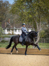 Load image into Gallery viewer, LeMieux Self-Cool Dressage Square Polar Grey
