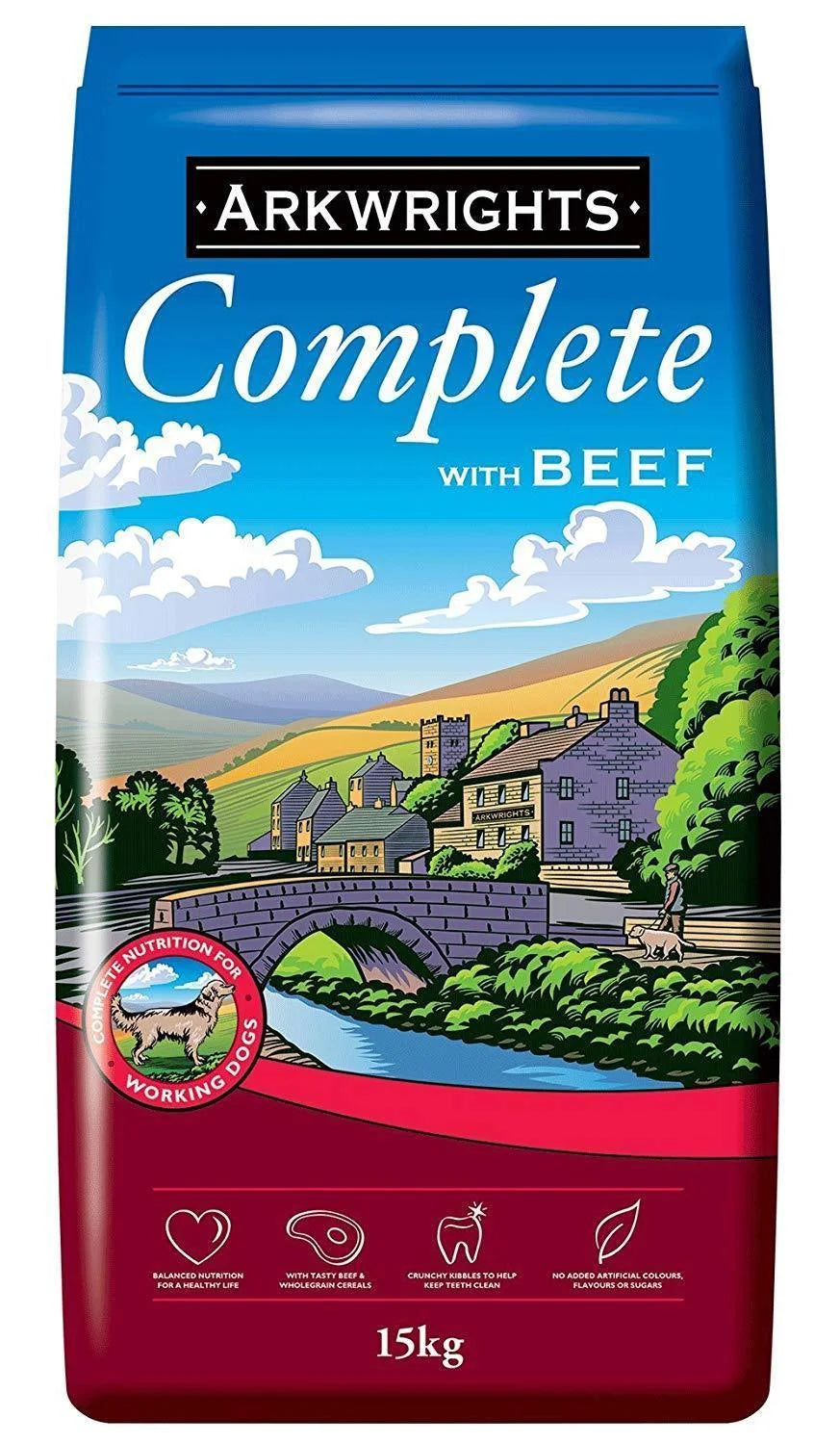 Arkwrights Complete Dog Food with Beef