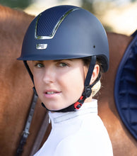 Load image into Gallery viewer, Premier Equine Centauri Horse Riding Helmet Navy
