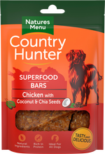 Load image into Gallery viewer, Natures Menu Country Hunter Superfood Bar Chicken
