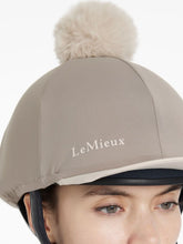 Load image into Gallery viewer, LeMieux Pom Hat Silk Pecan/Stone
