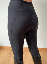 Load image into Gallery viewer, Epico Equestrian Winter Riding Tights Black
